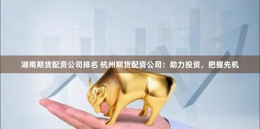 湖南期货配资公司排名 杭州期货配资公司：助力投资，把握先机